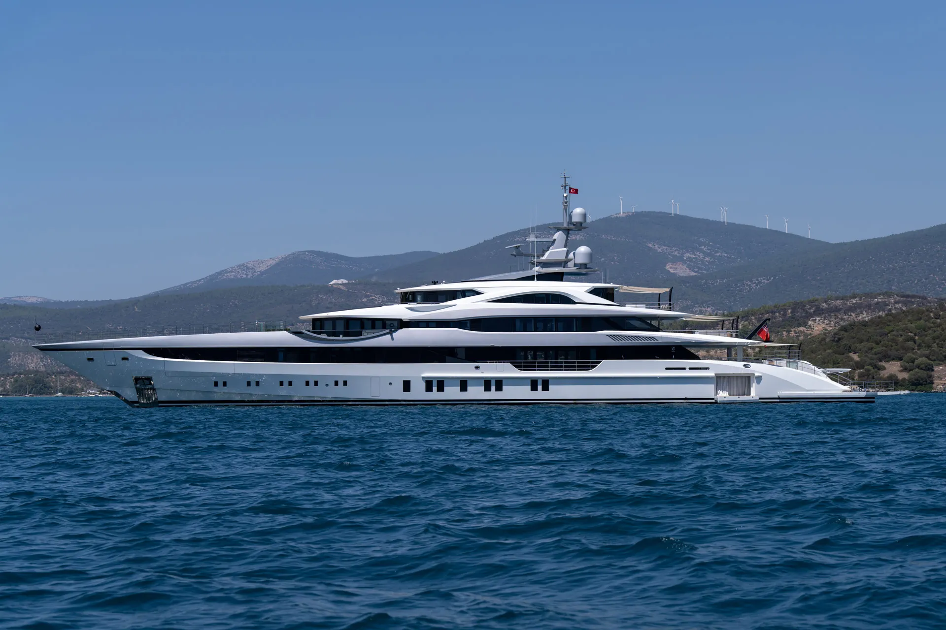 Al Reem's serene exterior and generous decks