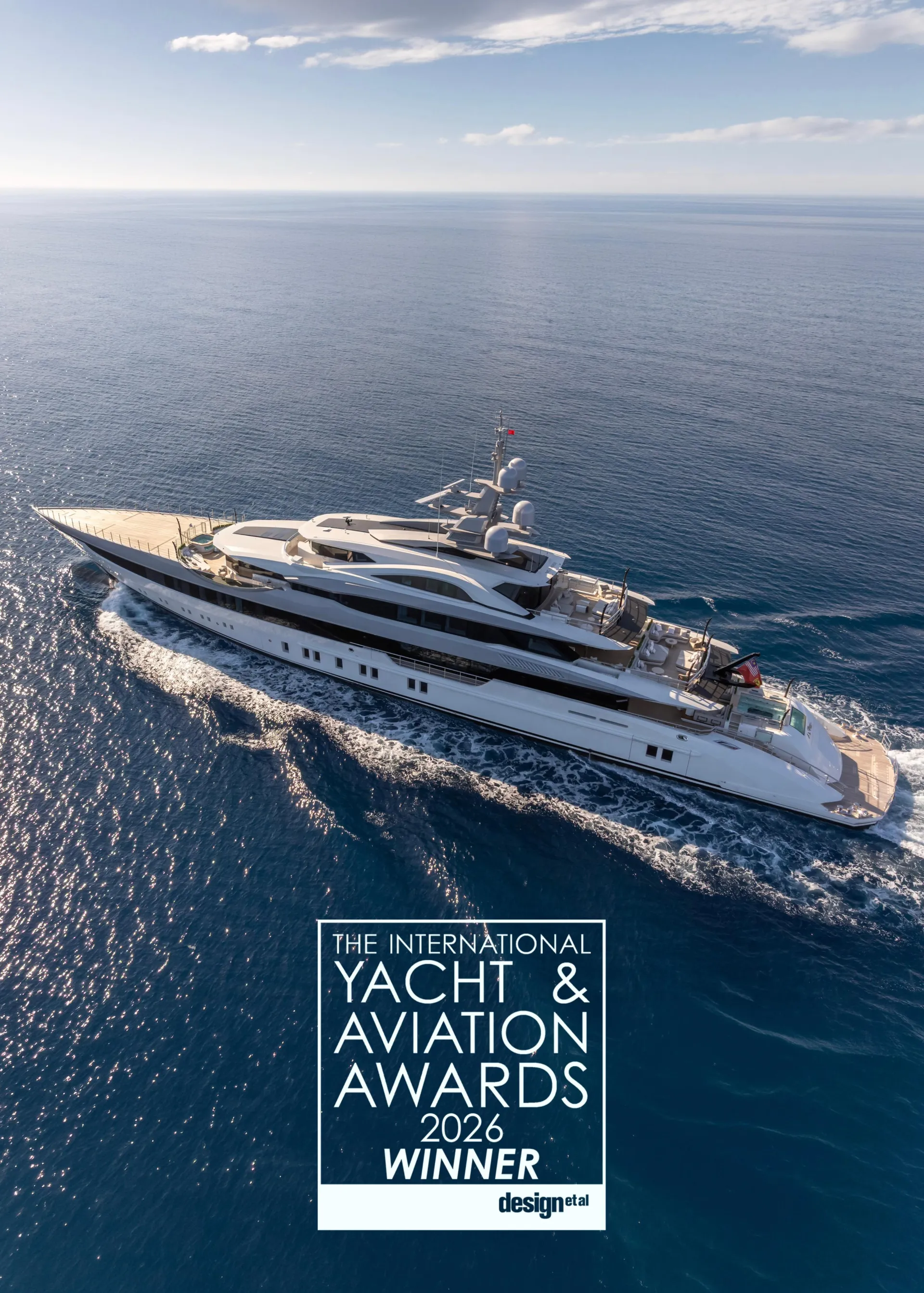 M/Y Al Reem wins a Design et Al award